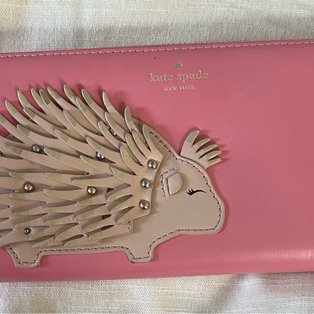 Kate Spade Pink Zip-Around Wallet